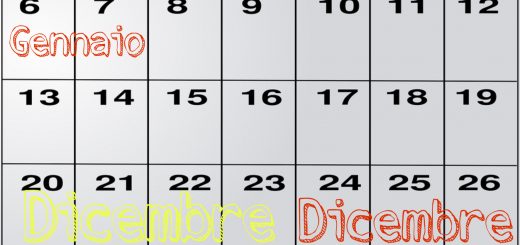 Calendario Natalizio delle zone