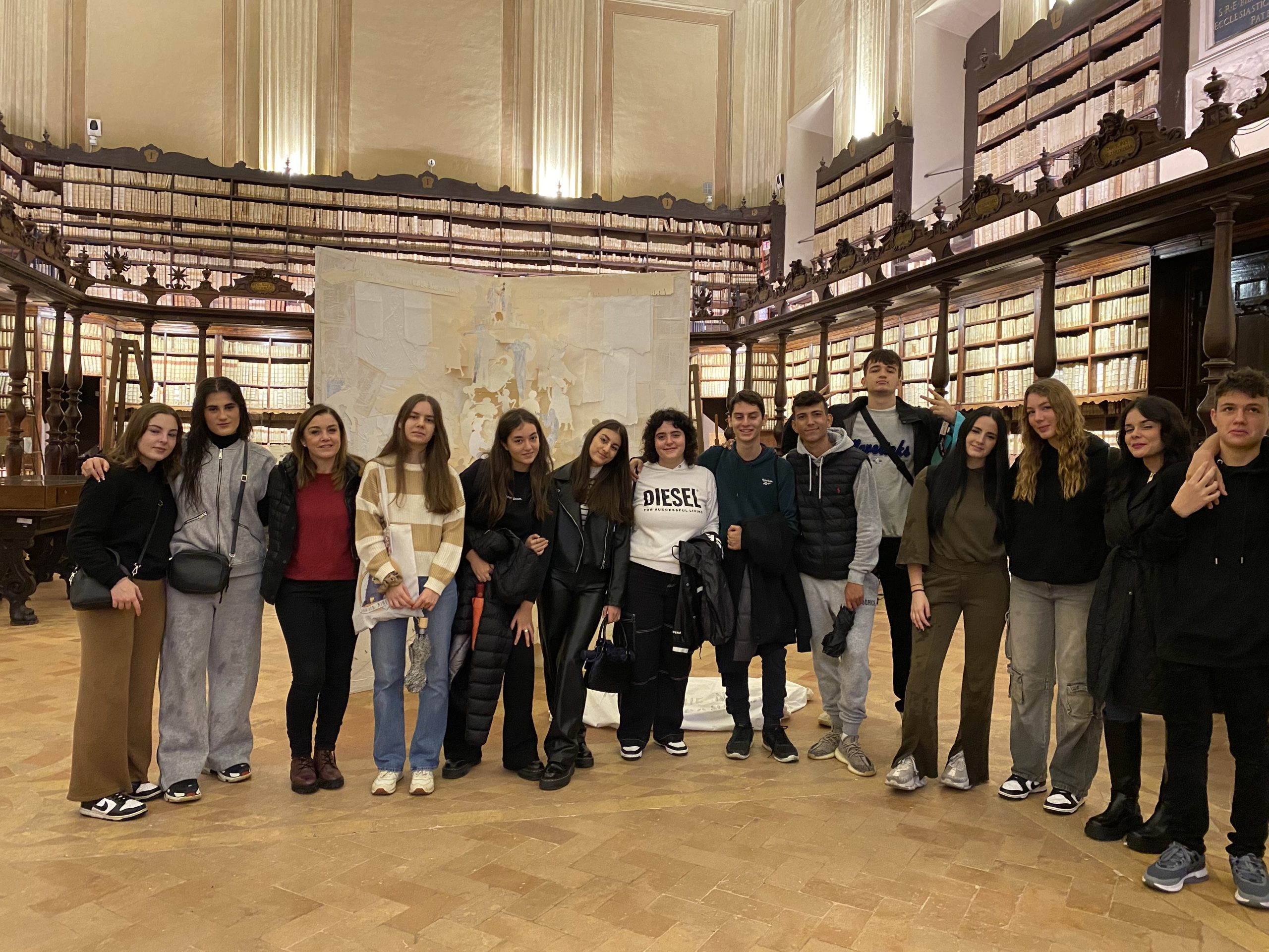 Visita del III Liceo classico di Villa Sora alla Biblioteca Vallicelliana in Roma