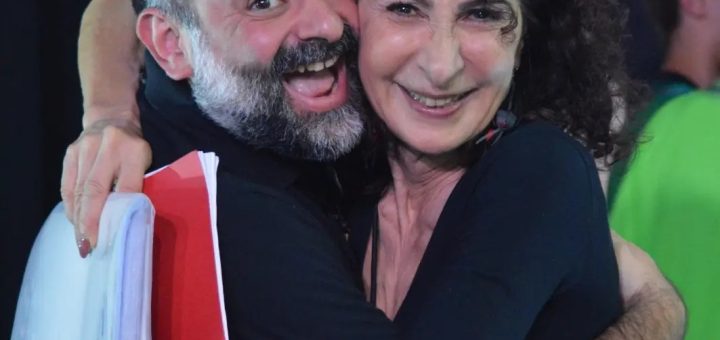 Paola Staiano e Don Francesco Carta